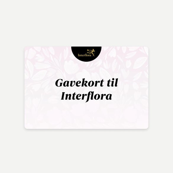 Gavekort til blomster